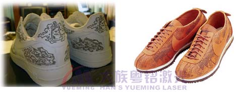 shoes laser marking