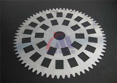 fiber laser cutting sample