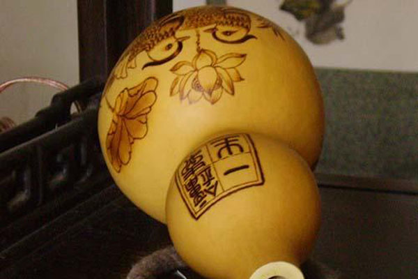  Gourd laser engraving
