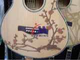 The musical instrument carving and marking