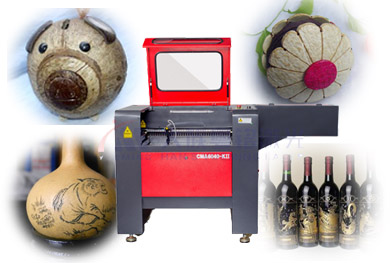 Laser engraving machine with rotary attachment